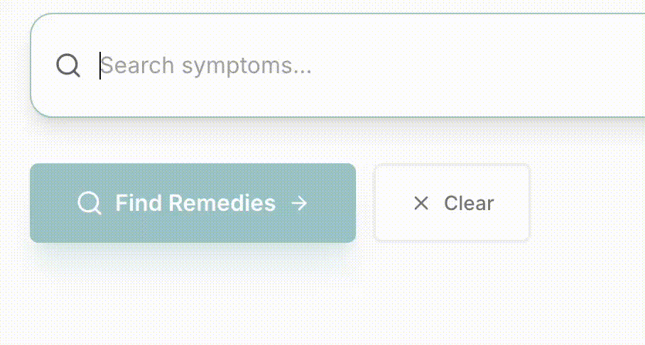 Type Only Symptom Keywords